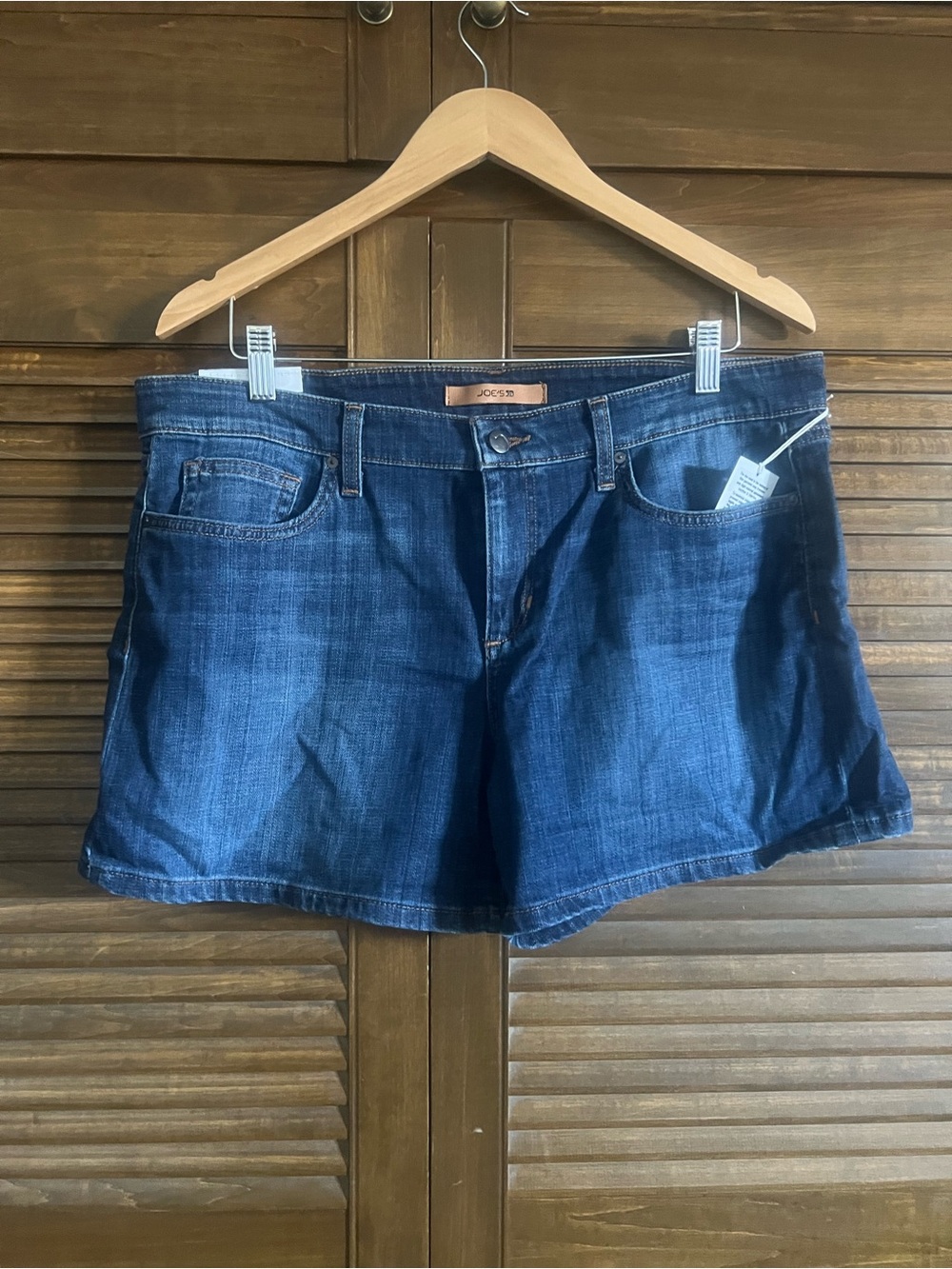 Joe's Jeans Dark Blue Denim Cutoff Shorts